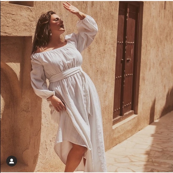 Mara Hoffman Dresses & Skirts - Mara Hoffman Malika Off Shoulder Maxi Dress